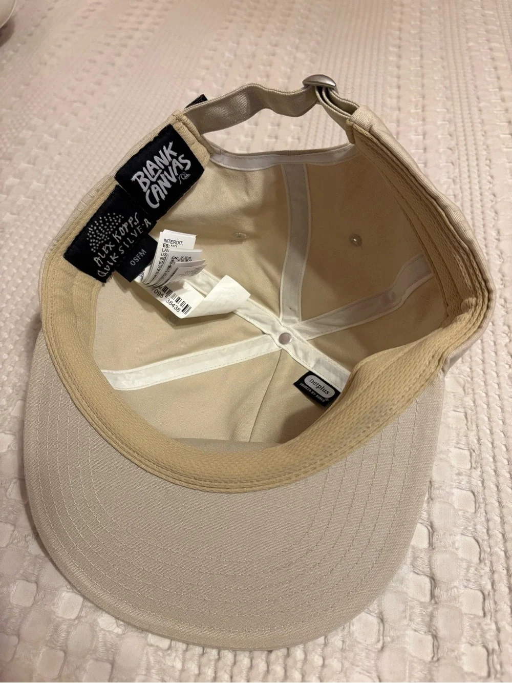 Quiksilver Alex Kopps Beige Graphic 6-Panel Cap